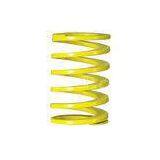 Yellow Rectangle Coil Injection Mould Spring , Industrial Overload Coil Springs