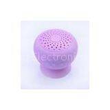 Silicone Mushroom Waterproof Wireless Bluetooth Speakers Battery With Sucker thumbnail-1