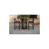Rattan Conservatory Furniture , Outdoor Garden Table And Chairs