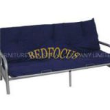 Steel Frame With Futon Folding Bed BED-M-108