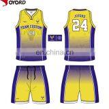 spandex polyester fitness custom best basketball jersey design