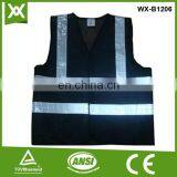 Factory Polyester Fabric Mesh /solid Knit Tape Black hi Vis Vest thumbnail-1