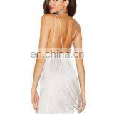 Women Night Dree Backless Sexy Night Dress for Honeymoon thumbnail-2