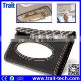 Car Sun Visor PU Leather Napkin Box Clip, Car Sun Visor Tissue Box