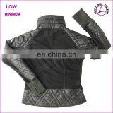 Women Wear Black Quilted Apparel Embroidered Women Jacket thumbnail-2