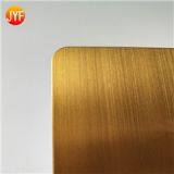 JYF003 New Style 304 Titanium Wooden Polished Stainless Steel Sheet thumbnail-3