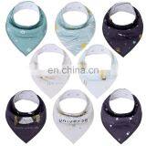 New Designs Baby Bandana Bibs Super Absorbent Cotton Baby Burp Cloths Bandana Bibs Baby Girl Bibs for Drooling and Teething thumbnail-2