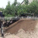 China mini front loader and backhoe farm machinery with CE