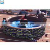 Outdoor Sport Games Mechanical Inflatable Rodeo Bull, Inflatable Bull Riding Machine thumbnail-1