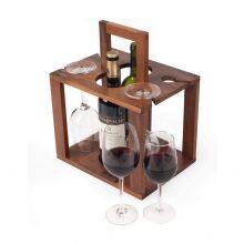 Wine and Glass Caddy Wine Rack thumbnail-2