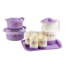 8pcs/set Great Bowl for Holiday Dinner Party Soup Dish Bowl Plastic Thermal Insulated  thermal jug food container