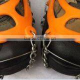 Anti Slip 8-Teeth POINT Ice Snow Shoes Spike Grip Boots Chain Crampons Grippers thumbnail-2