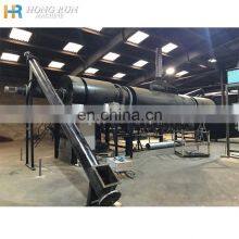 Smokeless Wood Sawdust Biomass Charcoal Coal Air Flow Continuous Rotary Carbonization Furnace