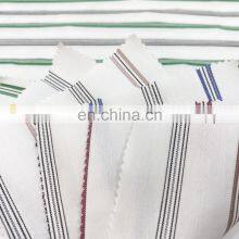 Rayon Nylon Cotton Polyester Spandex Bright Yarn Stripe Woven Fabric for Women Garment thumbnail-5