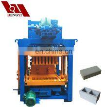 QT4-22 Cement Brick Making Machine Price in India/High Quality Manual Mud Brick Making Machine/egg Laying Block Making Machine thumbnail-2