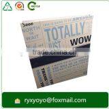 Customized Paper Cardboard 3 Ring Binder Portfolio With Matt Finishing thumbnail-5