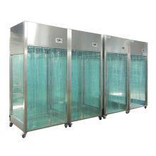 MRJH Explosion-Proof Gmp Clean Room Weighing Laminar Class 100 Flow Hood Simple Dispensing Booth Wheels Portable Weighing Room thumbnail-2