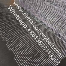 Chocolate enrobe conveyor belt 304 316 stainless steel metal flat flex ladder wire mesh conveyor belt for baking fields