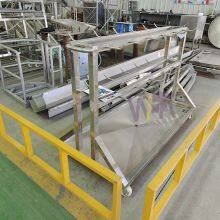 Factory Supply Price Cow Slaughtering Offal Head Trolley For Slaughterhouse Equipment thumbnail-2