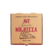Wholesale Custom Cheap Factory Printed Logo Cowhide Carton Pizza Box