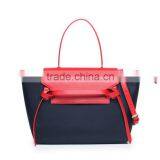 Fashion Women Cute Gradient Color Canvas Tote Bagsummer New Handbag thumbnail-2