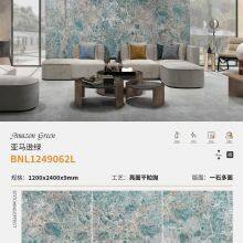 Amazon Green Big Porcelain Slab Luxury Sintered Stone Slabs Fashion Design Homedecor thumbnail-5