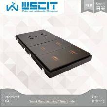 Large-panel Button Hotel Switches From Dehong Prefecture, Custom-made Connected Intelligent Switch Panels for Guest Rooms thumbnail-1