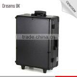 In Stock!!! Professional Beauty Box Trolley Cosmetic Vanity Case Makeup Case With Lighted Mirror