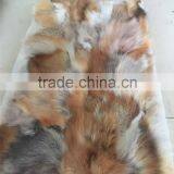 Red Fox Skin Natural Color Animal Fur Winter Cloth Fabric thumbnail-1