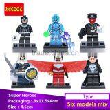 Decool bricks 0169-0174 Superheroes TASKMASTER RED SKULL Minifigure Toy Building Blocks Toys