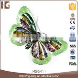 Factory direct sales craft 34x3x22CMH butterfly wall outdoor metal