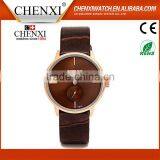 2016 China Manufacturer for Unisex Leather Strap Quartz Watch thumbnail-4