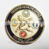 2015 Newest Die Casting Gold Silver Plated 3D Gold Eagle Replica Coins thumbnail-6