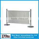 Cafe Barrier With Vinyl Banner Printing thumbnail-1