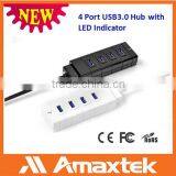 Top Selling Products 2015 USB3.0 4 Port Hub for USB Communication Equipment thumbnail-2