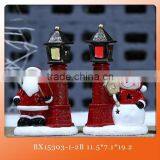 2015 Diy Ceramic Christmas Decorations Santa With LED thumbnail-4