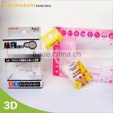 Lenticular 3D Plastic Package Box for Wine Vodka Whiskey