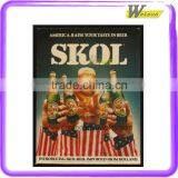Cardboard Paper Advertising Standee for Beer Skol, Becks, or Other Beer Brands With Customized Designs
