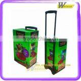 Hot Same Recyclable Exhibiting Cardboard Trolley for Dog Foods Advertise