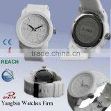 Top Band Wholesale Vogue Japan Movement Silicone Strap Sport Quartz Watch thumbnail-1