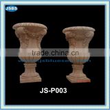 Hand Carved Marble Planter JS-P003Y