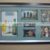 SUNBOW High-quality Debossing and Collage Matboard for Creative Picture Frame/six Openings