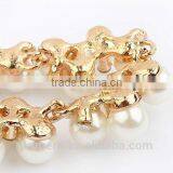 Wholesale Imitation Pearl Direct Selling Glisten Crystal Natural Pearl Collar Necklaces thumbnail-4