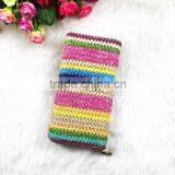 High Quality New Fashion Long Women Multicolor Cotton Frabric Wallet thumbnail-6