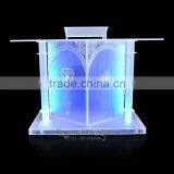Colorful Acrylic Bar Table With LED Lights, Bar Table for Bar, Night Bar Furniture thumbnail-2
