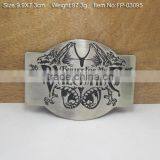 41mm Overall Leather Handbag Plate Pin Buckle Fashion Metal Pin Belt Buckle thumbnail-1