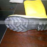 Yellow Boots Shoes Plastic Toe Cap With Pvc Upper and Rubber Sole thumbnail-2