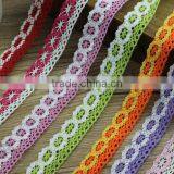 HOT ! Newest Fashion 2.5cm Cotton Lace Trim for Wholesale thumbnail-1
