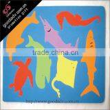 2014 Guangzhou OEM Factory Manufacture Ocean Fish Image Products Children Educational Toys EVA Puzzle thumbnail-1