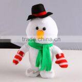 walking and flapping snowman